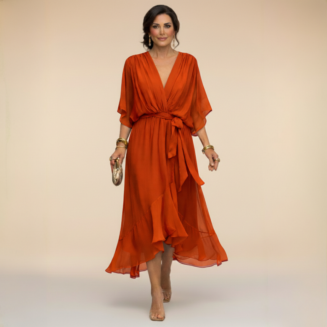 Candice | Stylish V Neck Dress