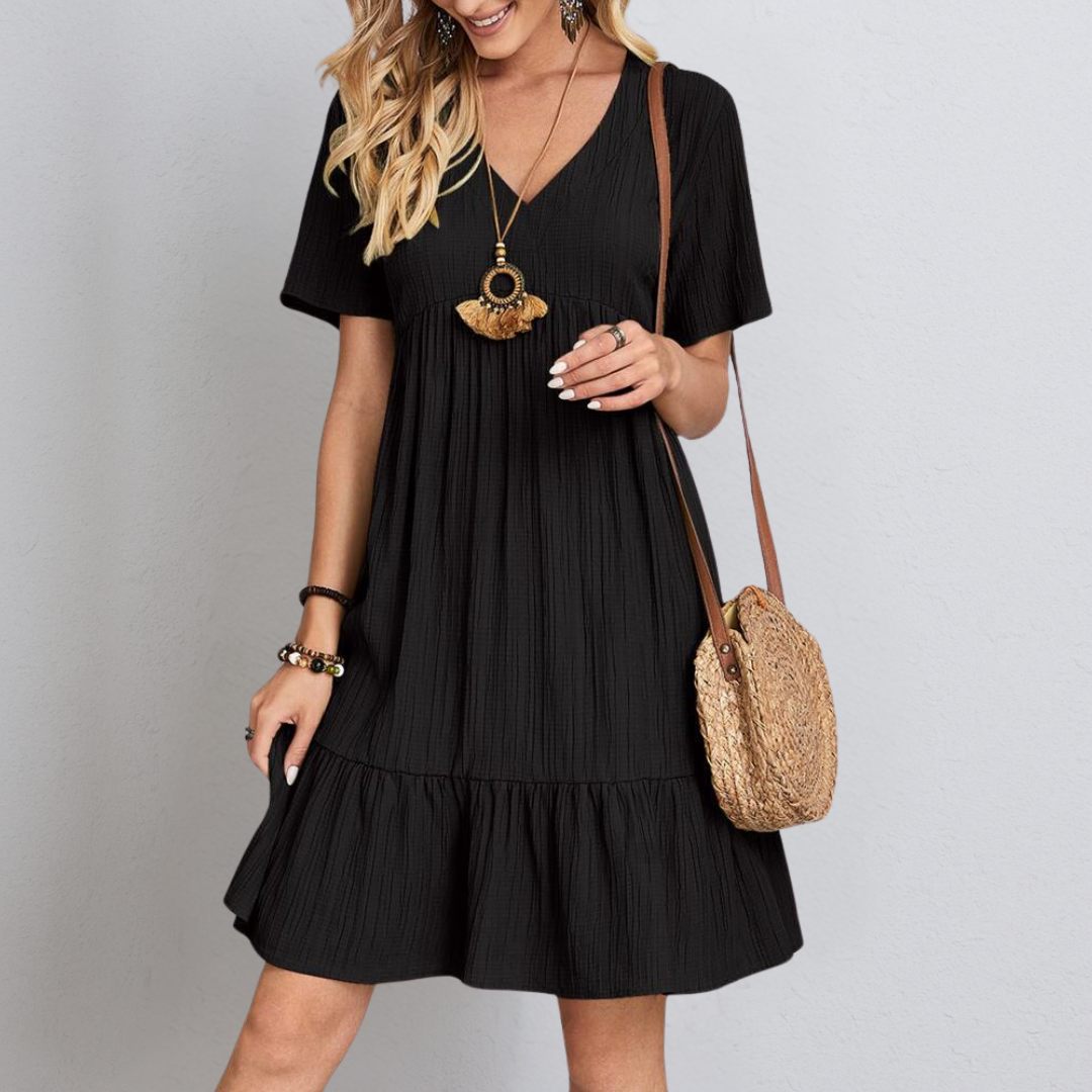 Annemarie | Elegant Dress with Belly Coverage