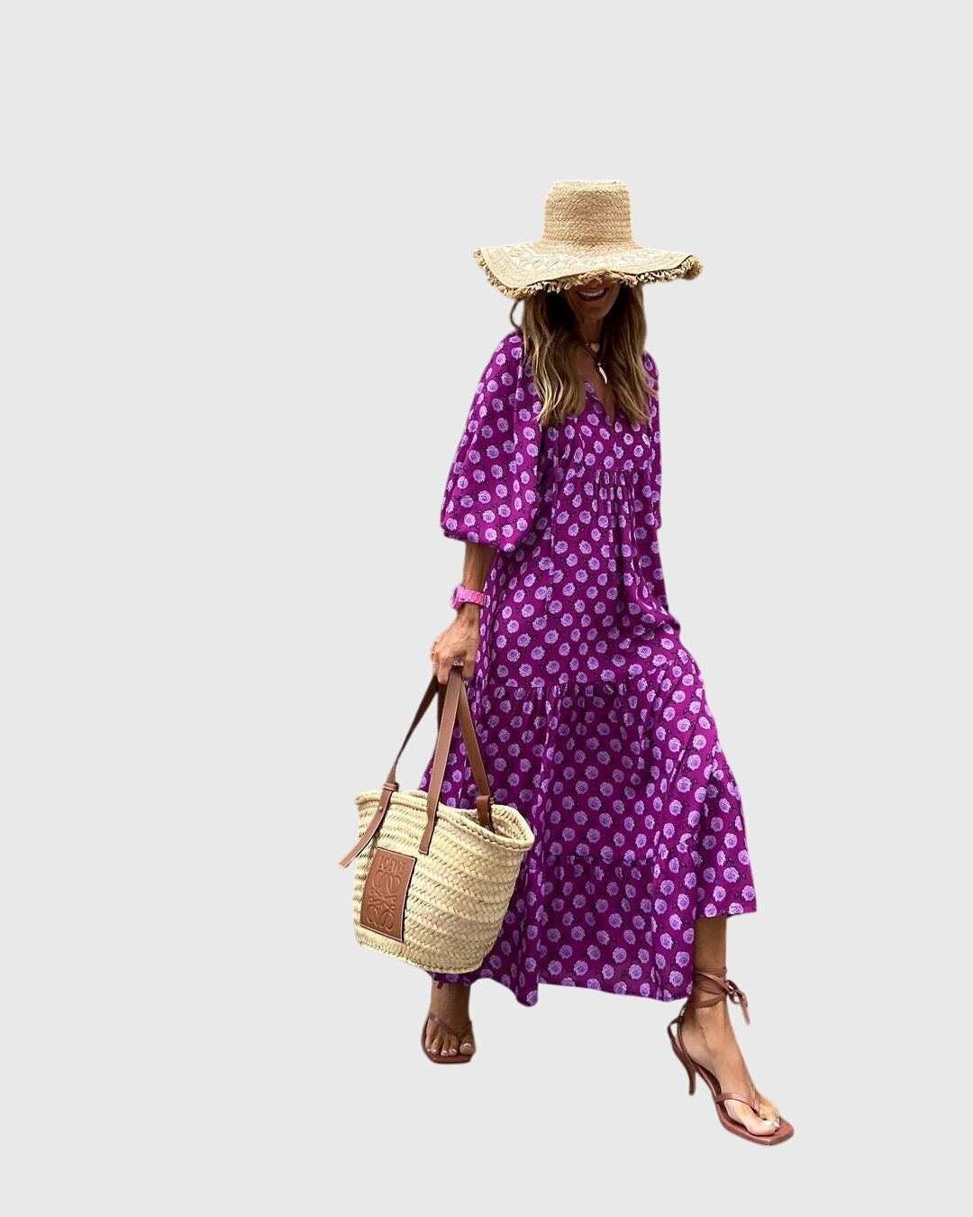 Sarah | Boho Maxi Dress