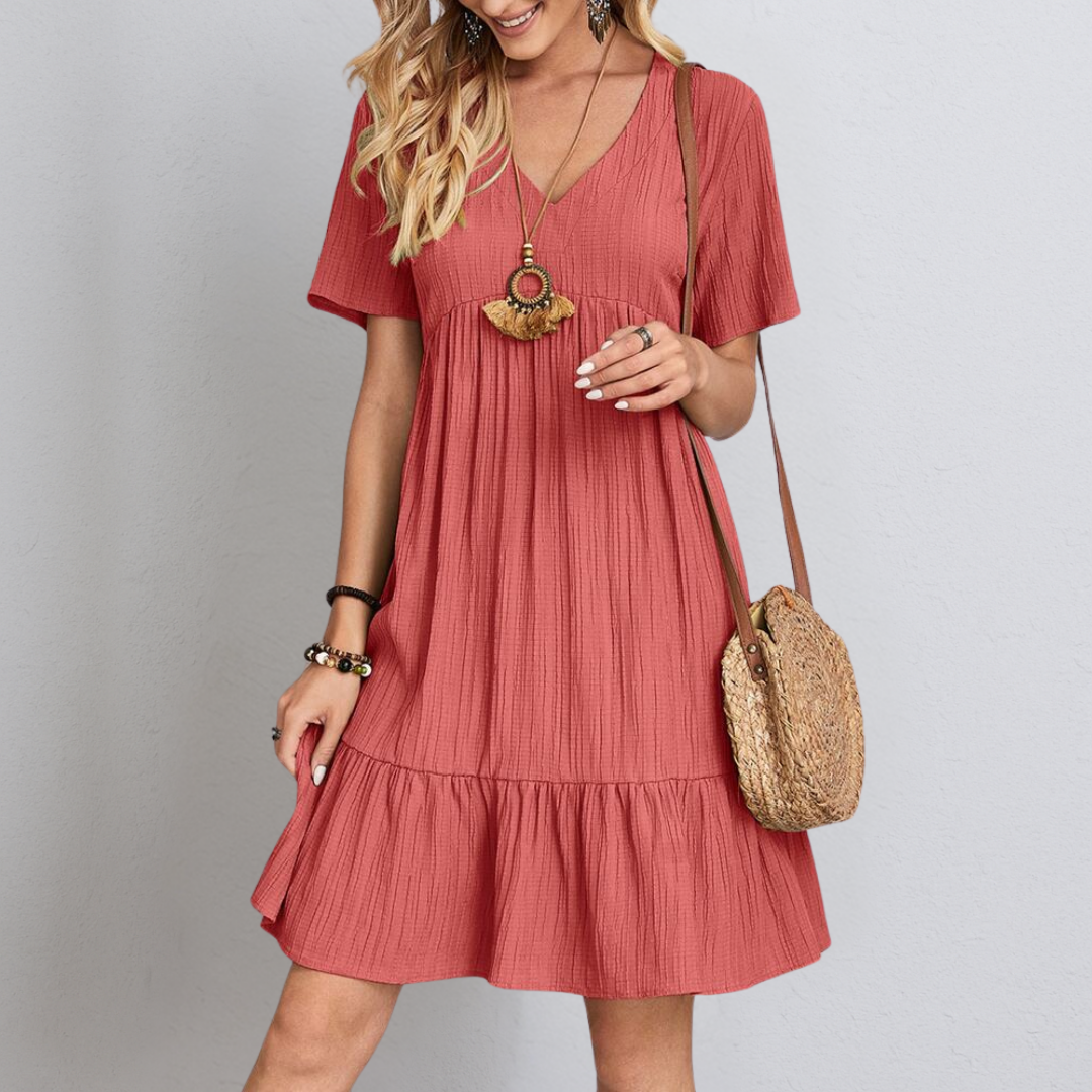 Annemarie | Elegant Dress with Belly Coverage