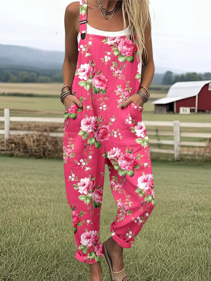 Evalyn | Casual Vintage Jumpsuit