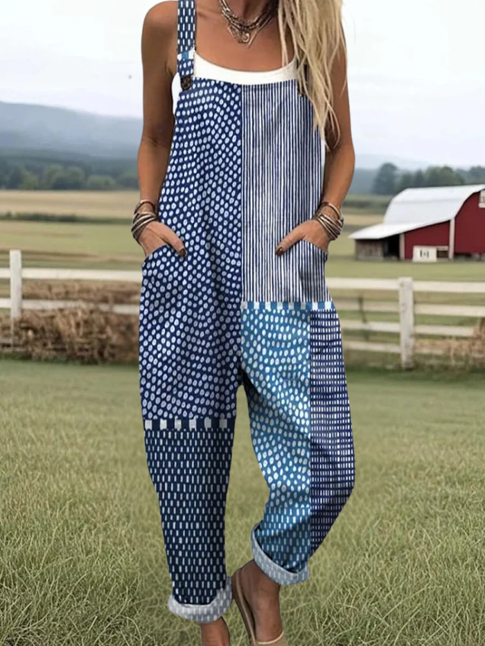 Clementine | Casual Vintage Jumpsuit