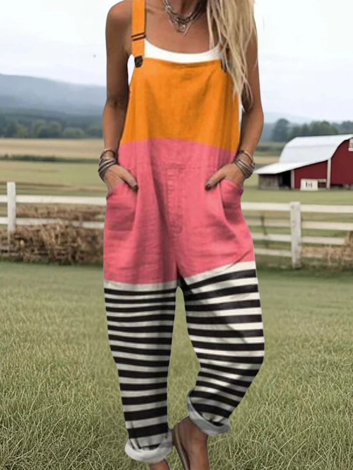 Clementine | Casual Vintage Jumpsuit