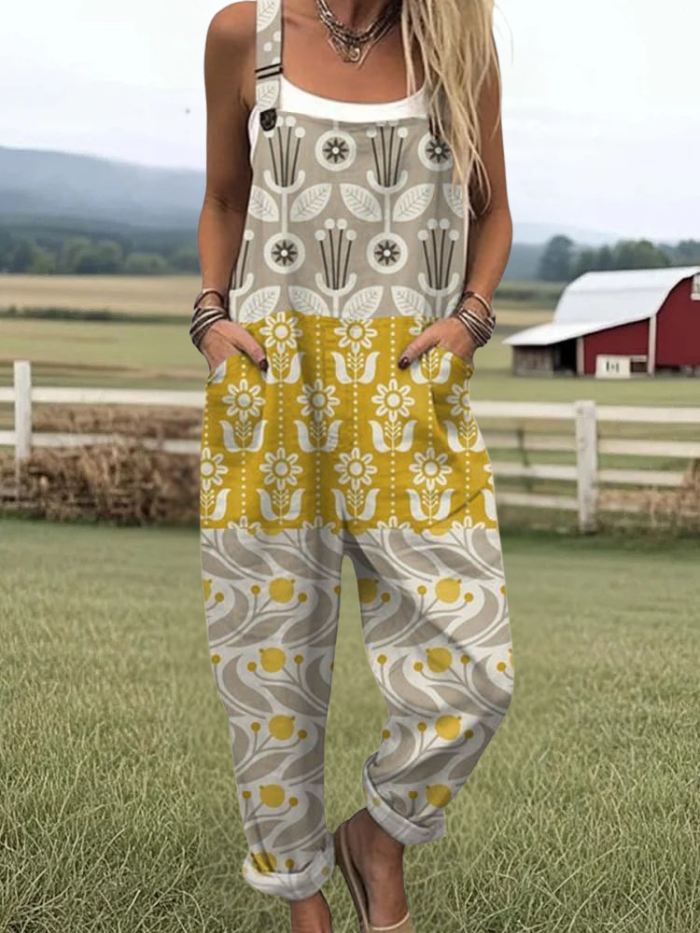 Clovis | Casual Vintage Jumpsuit