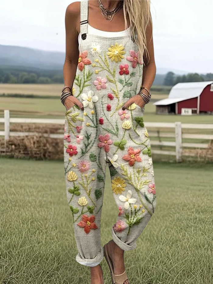 Florence | Casual Vintage Jumpsuit