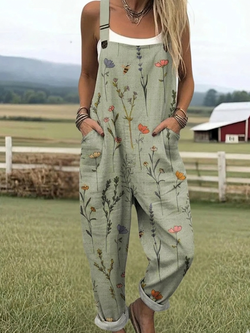 Mila | Casual Vintage Jumpsuit