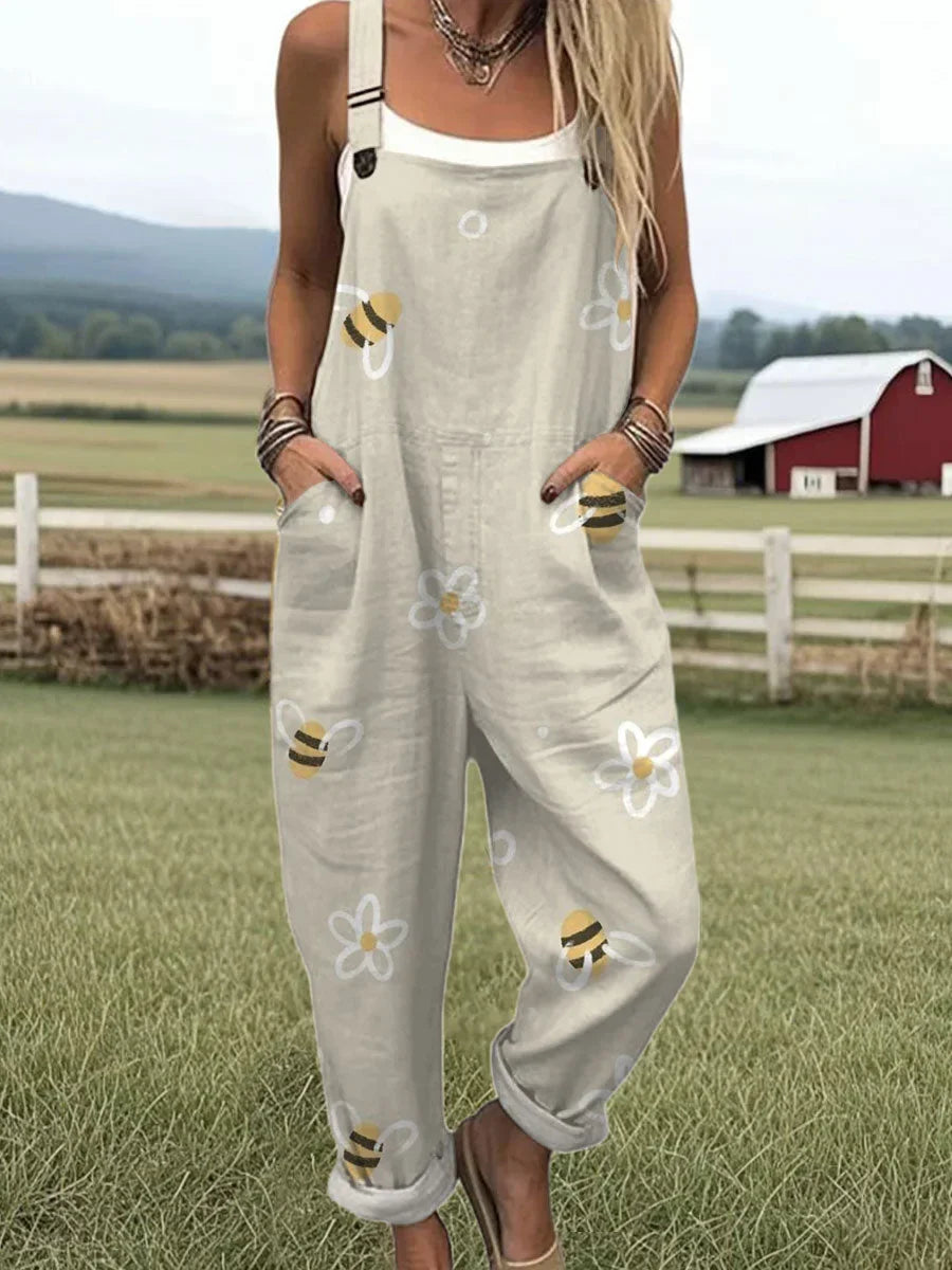 Bea | Casual Vintage Jumpsuit