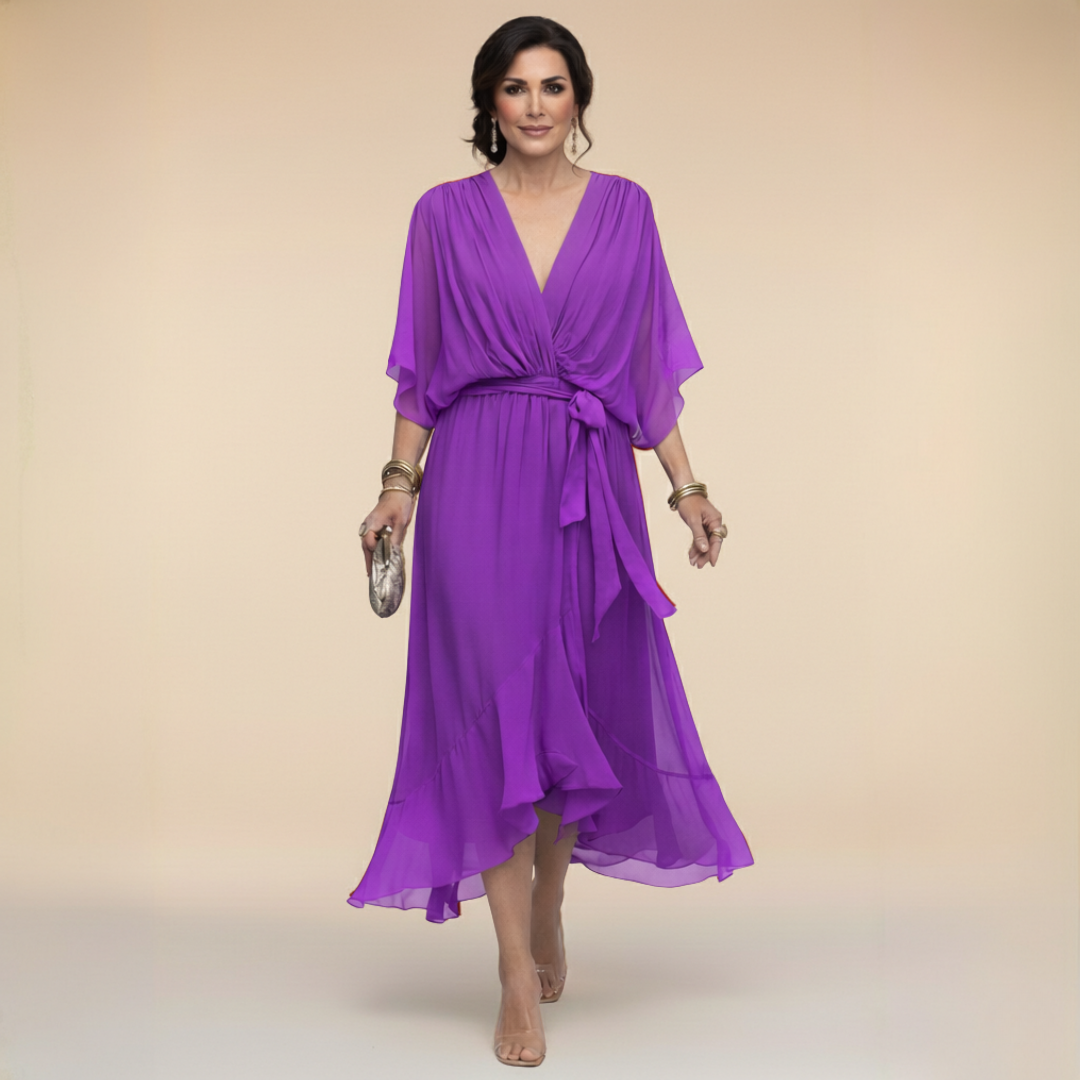 Candice | Stylish V Neck Dress