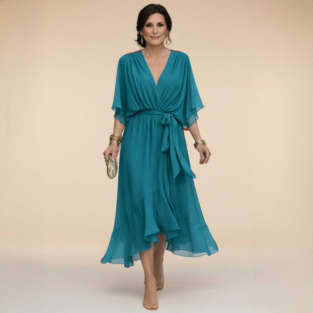 Candice | Stylish V Neck Dress