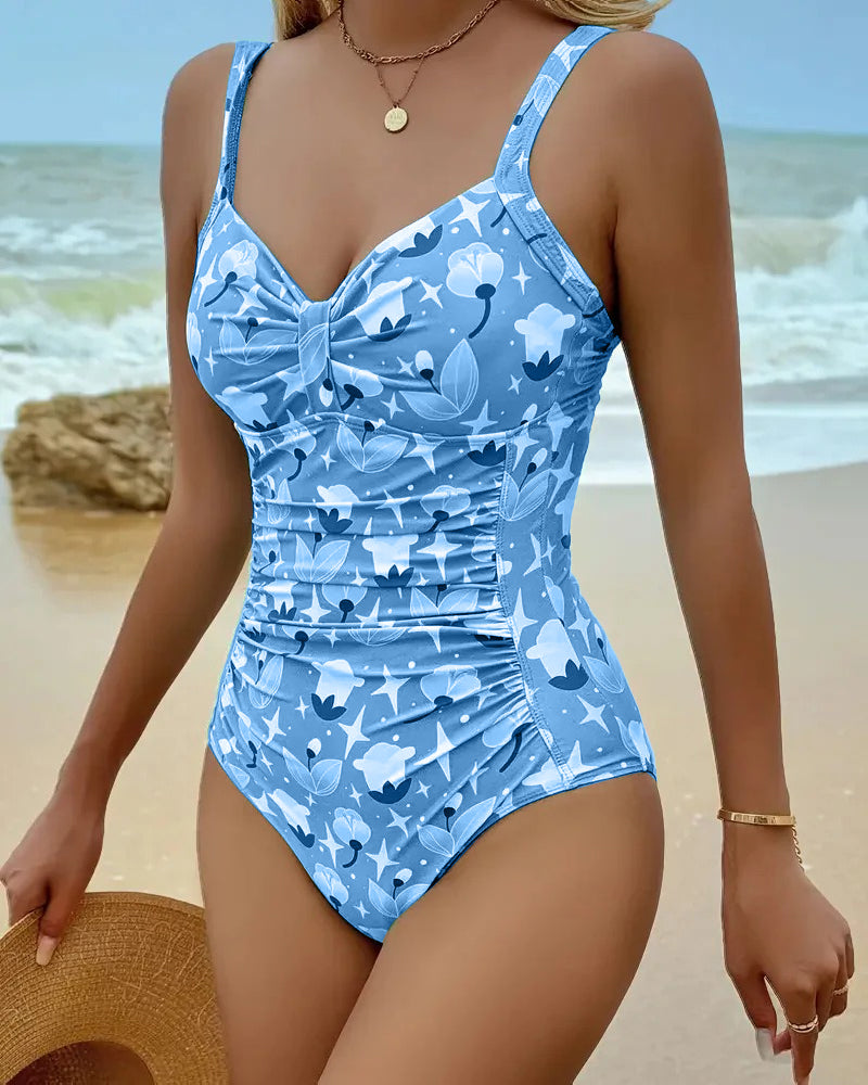 Clara | One Piece Printed Tankini