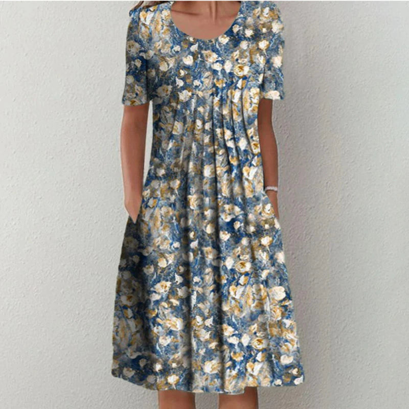 Gigi | Cotton Tummy Coverage Dress