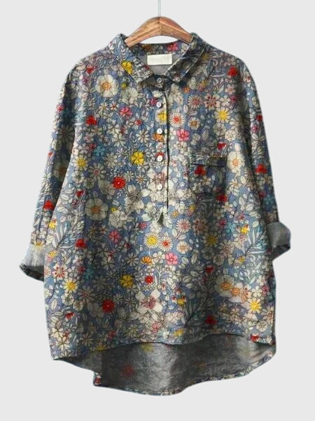 Valeria | Floral Print Blouse