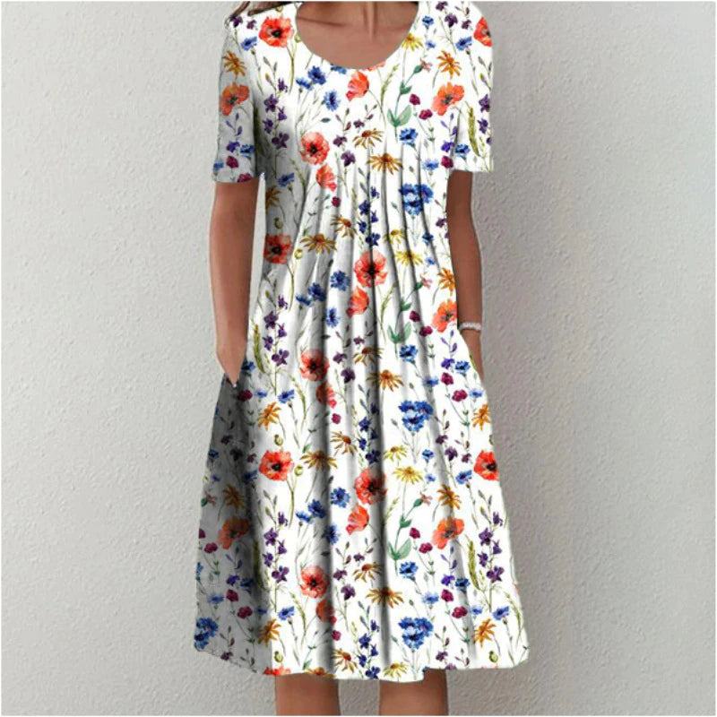 Gigi | Cotton Tummy Coverage Dress