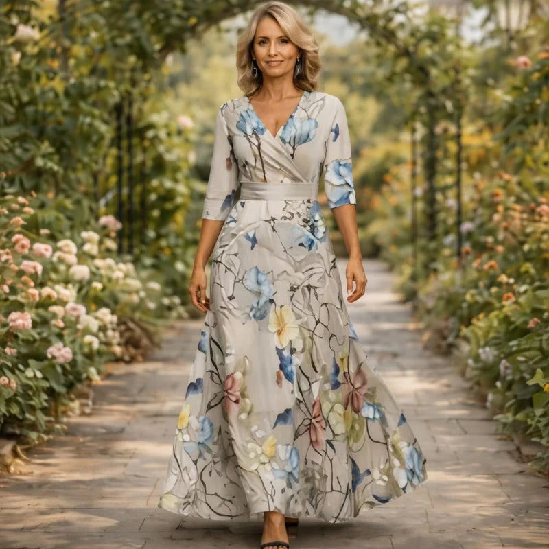 Emily | Elegant Flowing Maxi Dress