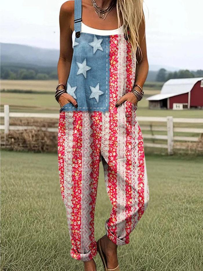 Michelle | Casual Vintage Jumpsuit