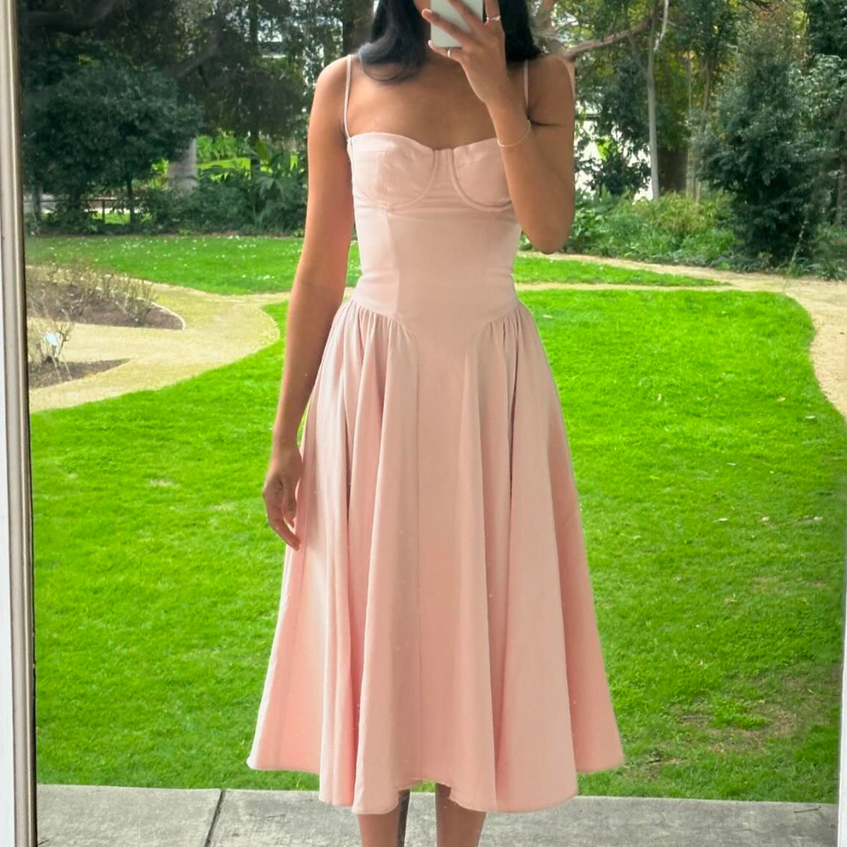Ciara | Bustier Midi Dress