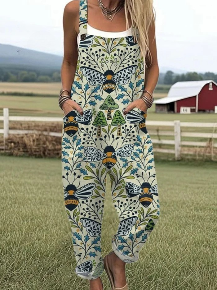 Savannah | Casual Vintage Jumpsuit