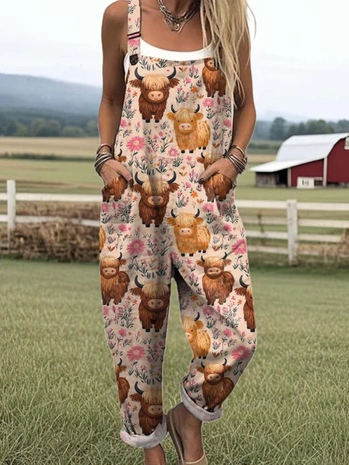 Savannah | Casual Vintage Jumpsuit