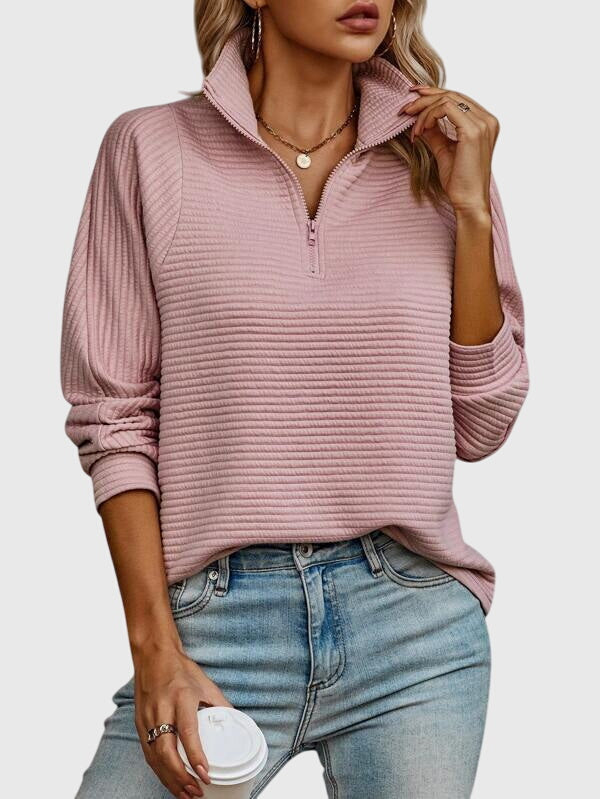 Abigail | Elegant Sweater with Zipper