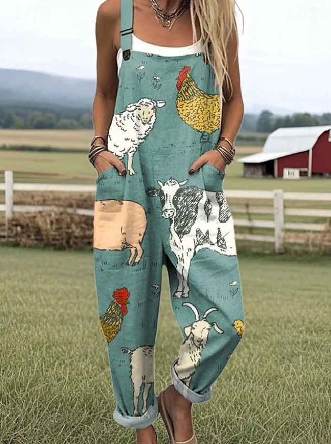 Kaye | Casual Vintage Jumpsuit